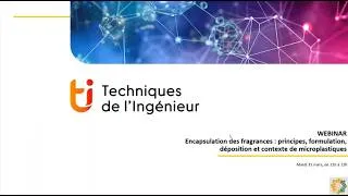 Miniature : Encapsulation des fragrances : principes, formulation, déposition et contexte de microplastiques