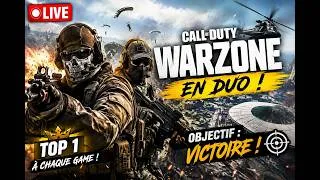 Miniature : 🔴 LIVE WARZONE DUO ! On tente les grosses victoires 💥🔥 | Gameplay FR