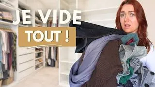 Miniature : Je tri TOUT mon dressing (il était temps 🥴)