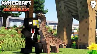 Miniature : L'ENCLOS DES DINOSAURES GÉANTS EST-IL ASSEZ GRAND ? - Minecraft Fossils and Archeology #9