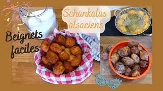 Miniature : [ Recette ] : Schankalas alsaciens - beignets de carnaval