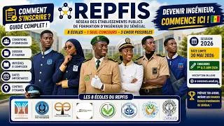 Miniature : 🔥 REPFIS 2026 : Comment s’inscrire facilement aux grandes écoles d’ingénieurs du Sénégal 🇸🇳