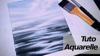 Miniature : Effets de vagues à l'aquarelle : la technique qui change tout !