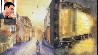 Miniature : Lumière, perspective...analyse et conseils sur vos aquarelles de mai !