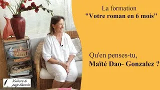Miniature : Maïté Dao Gonzalez témoigne sur la formation "Votre roman en 6 mois"