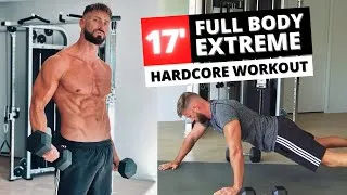 Miniature : 17MIN FULL-BODY EXTREME CHALLENGE (& Fat Burner) / HARDCORE WORKOUT