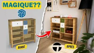 Miniature : Transformer un meuble SketchUp en rendu ULTRA réaliste (Ressources gratuit)