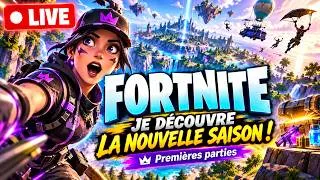 Miniature : 🔴 LIVE FORTNITE — Je découvre la nouvelle saison ! Premières parties