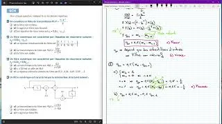 Miniature : 26- QCM Filtrage numérique