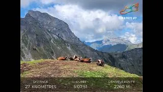 Miniature : Vacances Annecy (J16 ... La Der) : Boucle Marlens-Lac Mont Charvin, 27km, 2260+, Alt max 2078