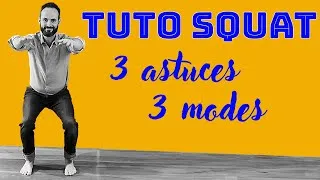 Miniature : 🏋️‍♂️💡 Tuto Squat, 3 astuces simples pour muscler vos fesses lors des squats ! 💪