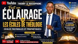 Miniature : THIERRY LE RUSSOPHONE FAIT UN ECLAIRAGE SUR LES ECOLES DE THEOLOGIE