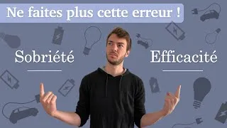 Miniature : Sobriété vs Efficacité énergétique : pourquoi est-il important de faire la différence ?