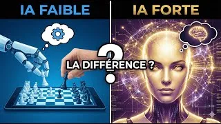 Miniature : Quelle est la différence entre IA faible et IA forte ?