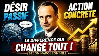Miniature : La différence entre le désir passif et l'action selon Napoleon Hill !