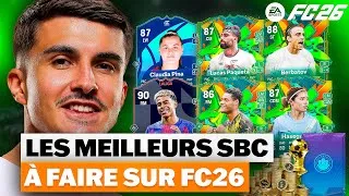 Miniature : LES MEILLEURS SBC À FAIRE SUR FC26 ! CLAUDIA PINA, YAMAL, PAQUETA, BERBATOV...