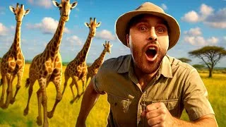 Miniature : Enfin les GIRAFES et les LIONS en Afrique du Sud ! Vlog3