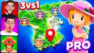 Miniature : La CHAMPIONNE DE FRANCE PERD CONTRE NOUS sur GEOGUESSR ?! (avec Punkill et Hiken)