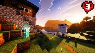 Miniature : J'ai CONSTRUIT un petit VILLAGE autour du LAC sur MINECRAFT HARDCORE !