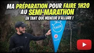 Miniature : Ma préparation pour faire 1h20 au semi-marathon en tant que meneur d'allure !