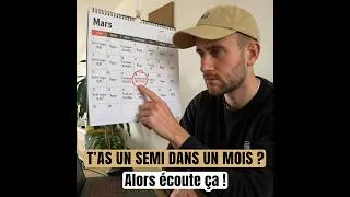 Miniature : Tu as un semi marathon dans un mois ? Alors écoute ça !