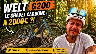 Miniature : Le Welt G200 est-il le meilleur gravel à 2 000 € ? Test complet