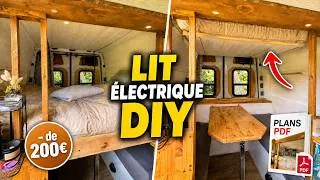 Miniature : 🛏️ Fabriquer un Lit Escamotable Électrique pour MOINS de 200€ (au lieu de 2000€)