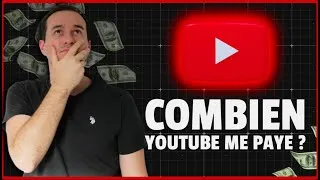 Miniature : Combien Youtube m'a payé le mois dernier