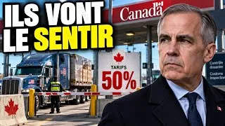 Miniature : FINI LES MENACES : lundi, le Canada FRAPPE