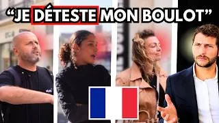 Miniature : Ces Français Sont Malheureux Au Travail (micro-trottoir)