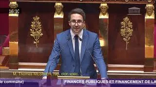 Miniature : Réforme des lois de financement de la Sécurité sociale présentée par Thomas Mesnier en séance