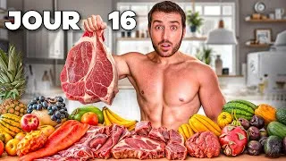 Miniature : J’ai Mangé QUE de la VIANDE et des FRUITS pendant 30 Jours... (Sèche Extrême)