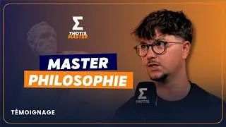 Miniature : Master Philosophie - témoignage étudiant (avec @coupdephilo)
