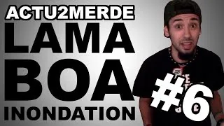 Miniature : ACTU2MERDE #6 - LAMA, BOA ET INONDATION