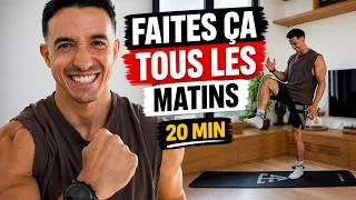 Miniature : Faites ça tous les matins 20 minutes entrainement complet débutant !!
