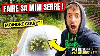 Miniature : Fabriquer une mini-serre pour semis en 5 min (moins de 20€) 🌱 Simple, démontable et efficace