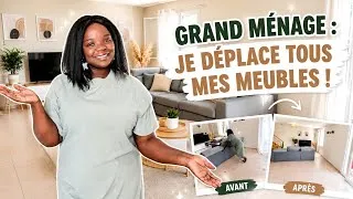 Miniature : VLOG MÉNAGE🧹Grand nettoyage : je déplace tous mes meubles !