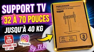 Miniature : Support TV PerleGear  32 a 70 p. Jusqu'a 40 kg By TLB