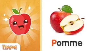 Miniature : LES FRUITS EN FRANÇAIS EN S'AMUSANT🍎🍌🥭 ⎜Apprends les noms des fruits pour les enfants⎜Tidoon