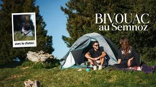 Miniature : Bivouac au Semnoz avec le chaton !