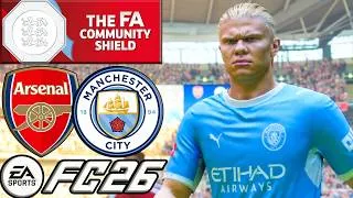 Miniature : FC 26 - Arsenal vs Manchester City | Community Shield 2026 | Gameplay Simulation 16 Août 2026