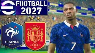 Miniature : eFootball 2027 - FRANCE vs ESPAGNE | PS5 Pro 4K60 | Difficulté Légende