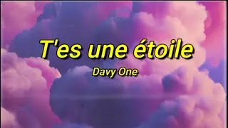 Miniature : Davy One - T'es une étoile (sped up/tiktok) Paroles | Pour tous ceux qui resteront près de toi