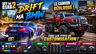 Miniature : Off the road 2 (OTR 2) partie 5 gameplay drift avec la BMW plus l'esthétique du camion l'esthétique