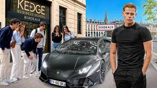 Miniature : Je retourne devant mon ancienne école en Lambo (5 ans après)