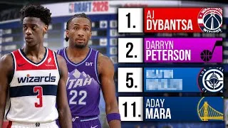 Miniature : Ma Mock Draft NBA 2026 ! (des superstars arrivent..)