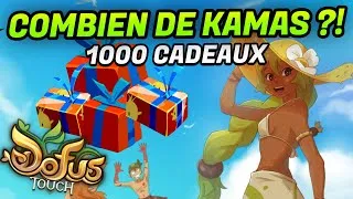 Miniature : COMBIEN DE KAMAS DANS 1000 CADEAUX DOFUS TOUCH ?