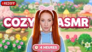 Miniature : 4 HEURES ASMR sur mon île animal crossing new horizons rediff live twitch