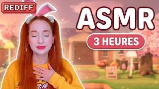 Miniature : 3 HEURES ASMR je rase mon île animal crossing new horizons rediff live twitch