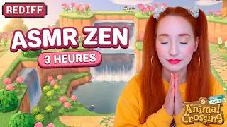 Miniature : 4 HEURES ASMR sur mon île animal crossing new horizons rediff live twitch